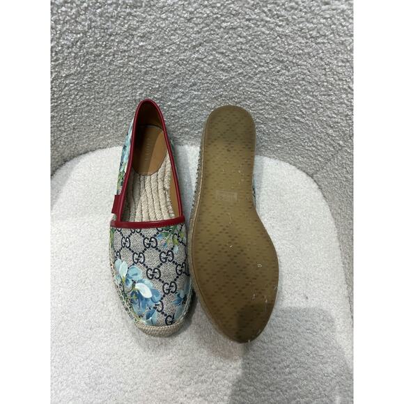 Gucci GG Blooms Canvas Espadrilles - Size 37 - Excellent Condition - Picture 2 of 6